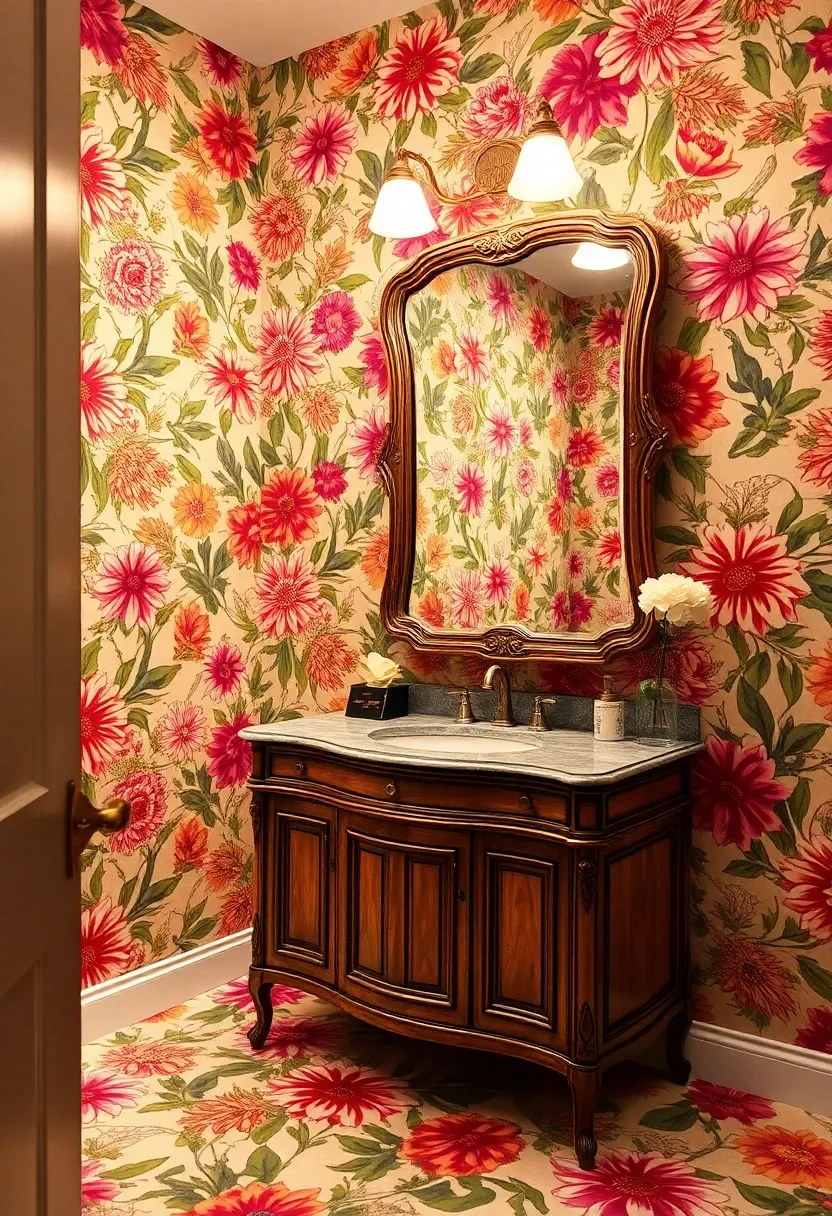 1. How to Transform Your Powder Room with Bold, Eye-Catching Wallpaper