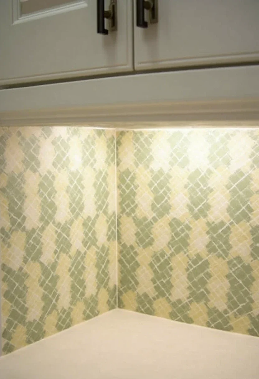 2. The Perfect Blend: Sage and Cream Backsplashes for a Chic Look
