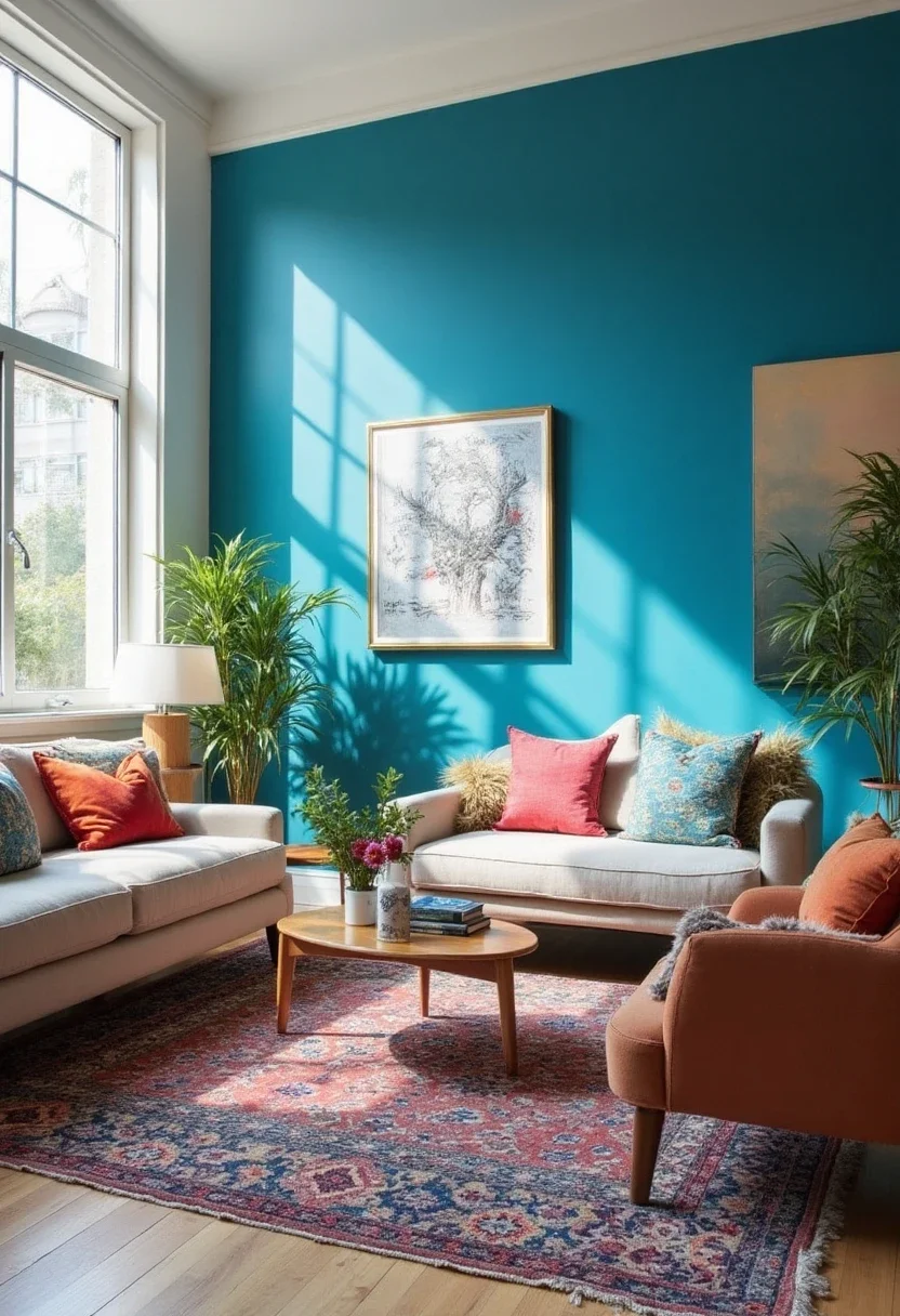 2. The Magic of Bold Colors: Transformative Effects on Modern Spaces