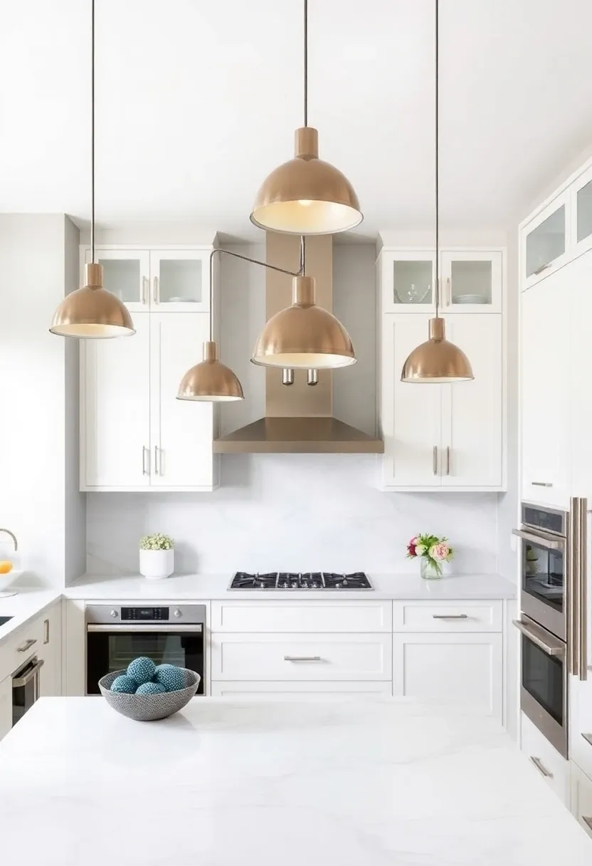 3. Elevate Your Space with Chic, Modern Pendant Lights