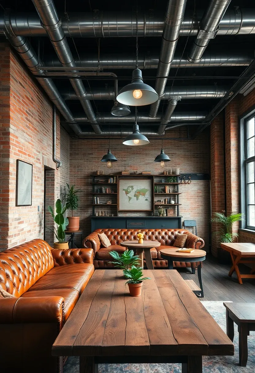 4. Integrating Vintage and Industrial Decor for a Unique Loft Apartment Style