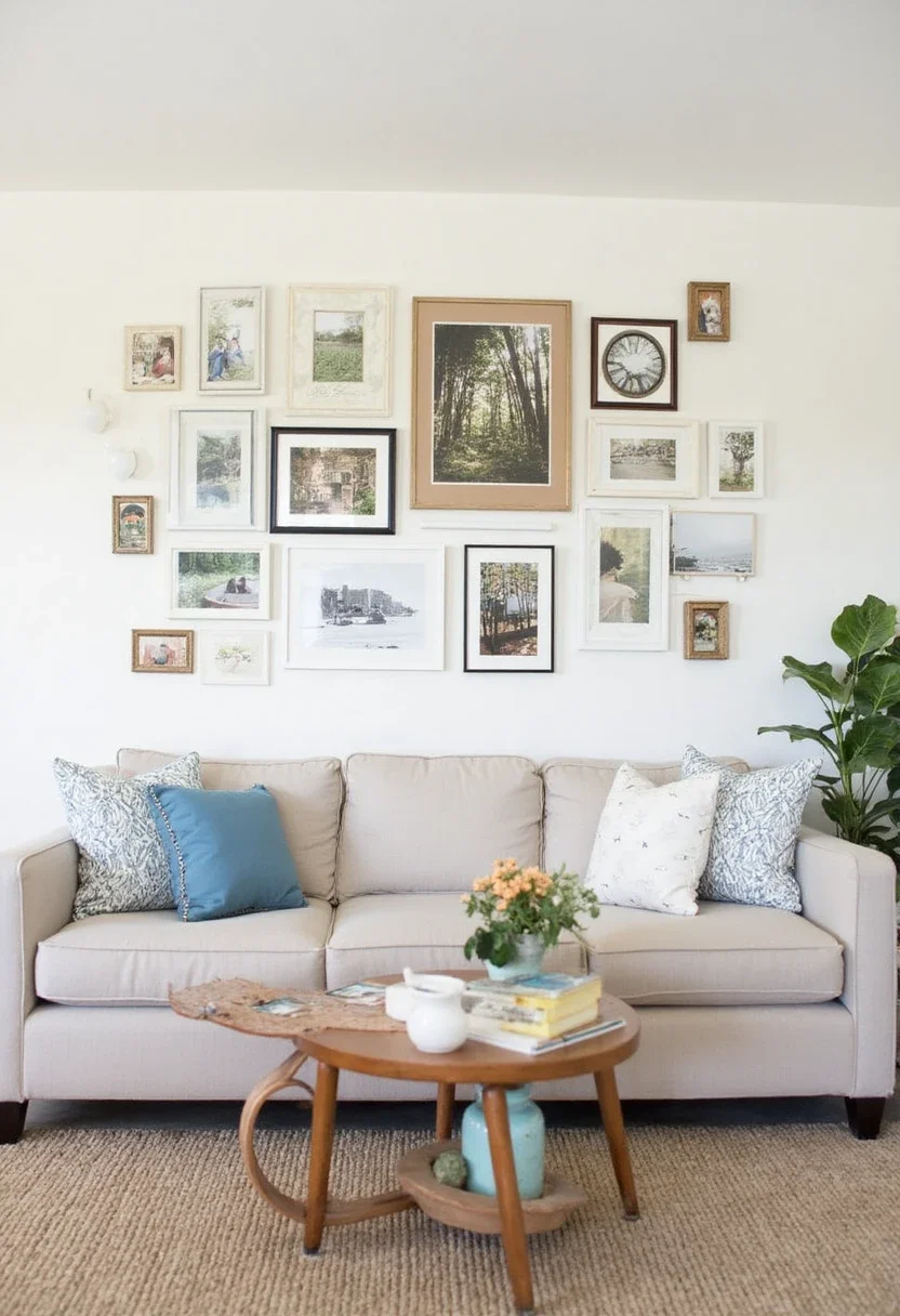 5. Make It Personal with a Gallery Wall of Memories: Showcase Your Unique Story