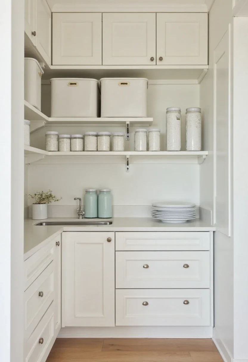 5. Embrace Minimalism with a Streamlined Pantry Design