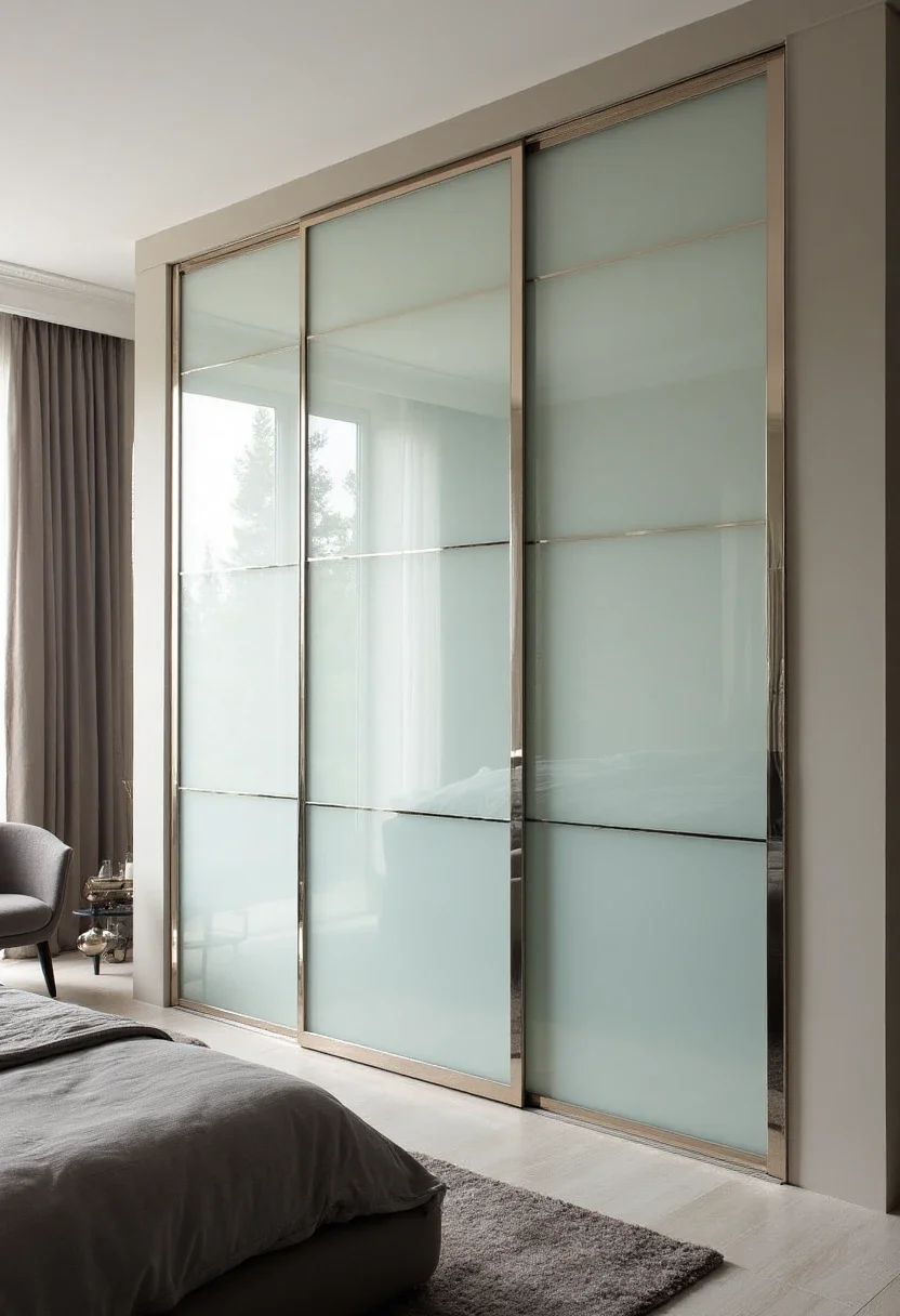 5. Luxurious Glass Sliding Wardrobes for a Modern Look That Oozes Sophistication