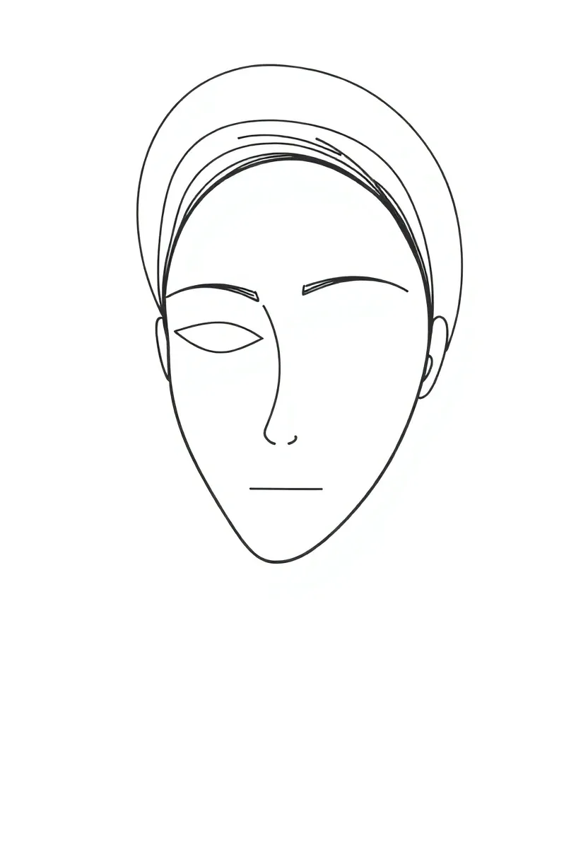 5. Delicate Line Art: Simplicity at Its Finest