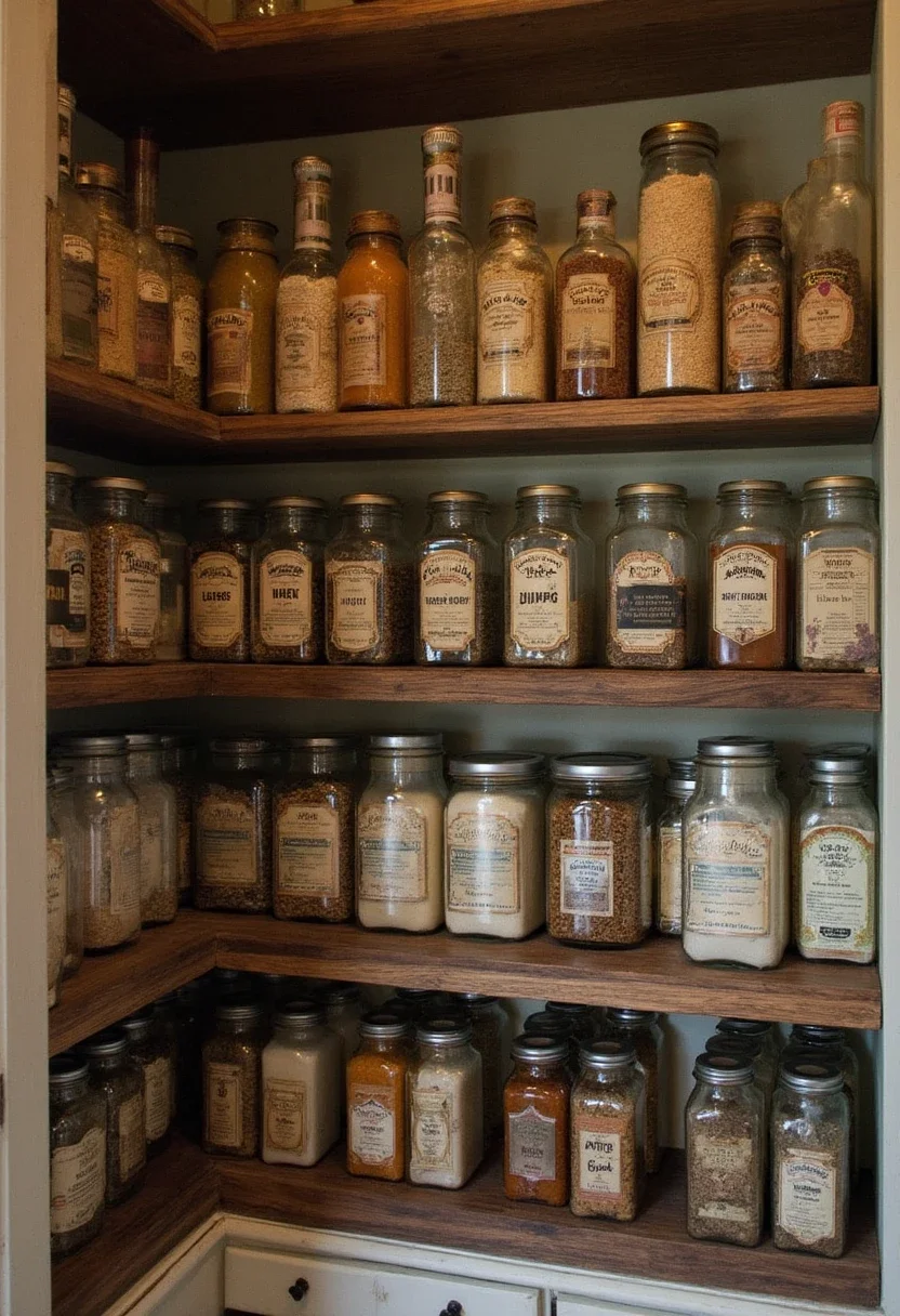 6. Transform Your Pantry with Vintage Charm and Character