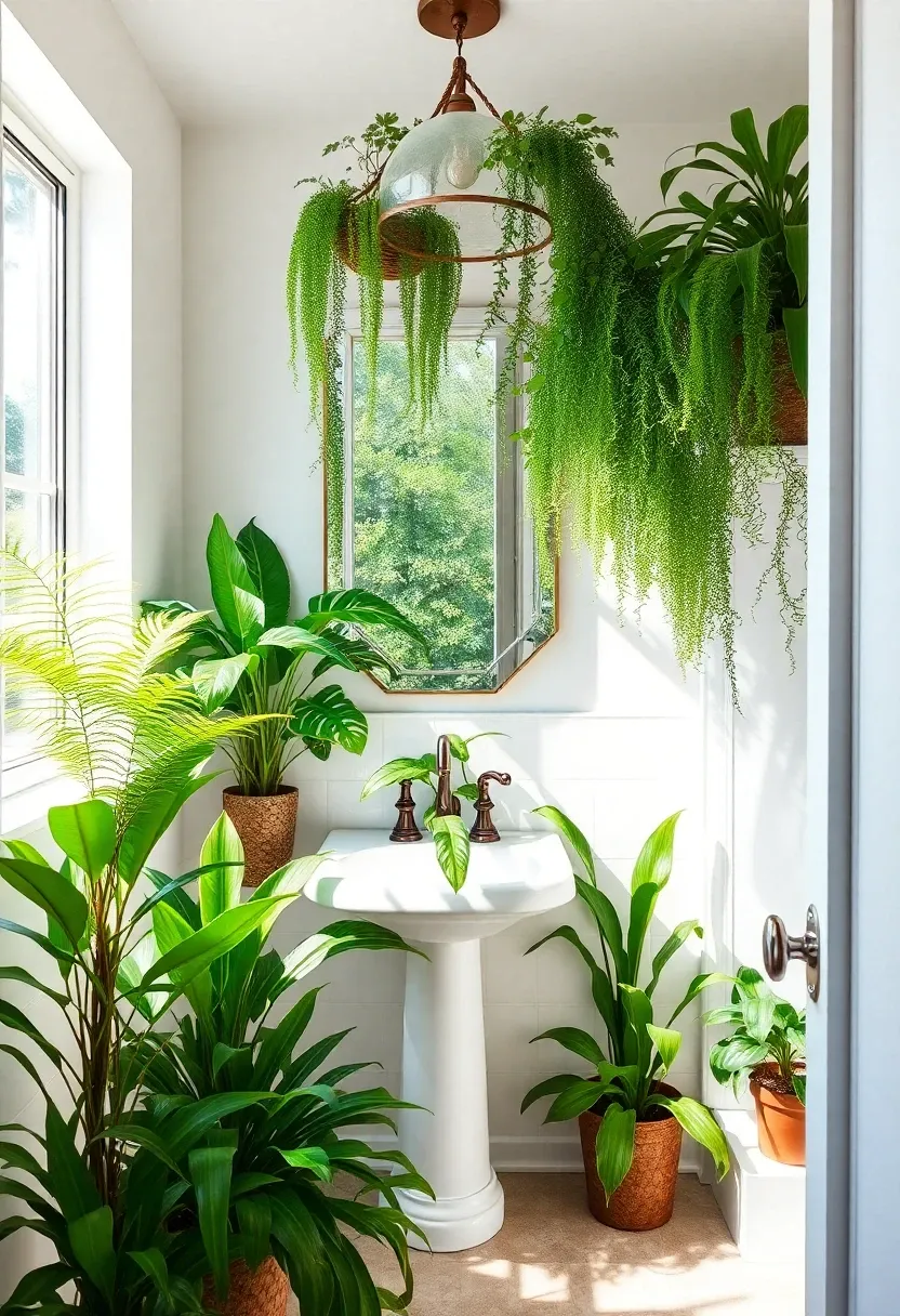 6. Incorporating Nature: How Plants Bring Life to Your Powder Room