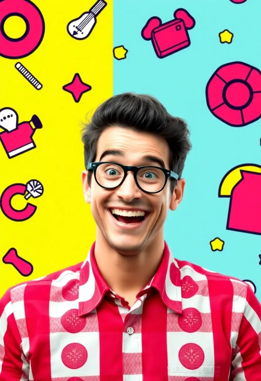 7. Could Your Home BE Any Cooler? Embrace Joey’s Style with Fun Wallpaper