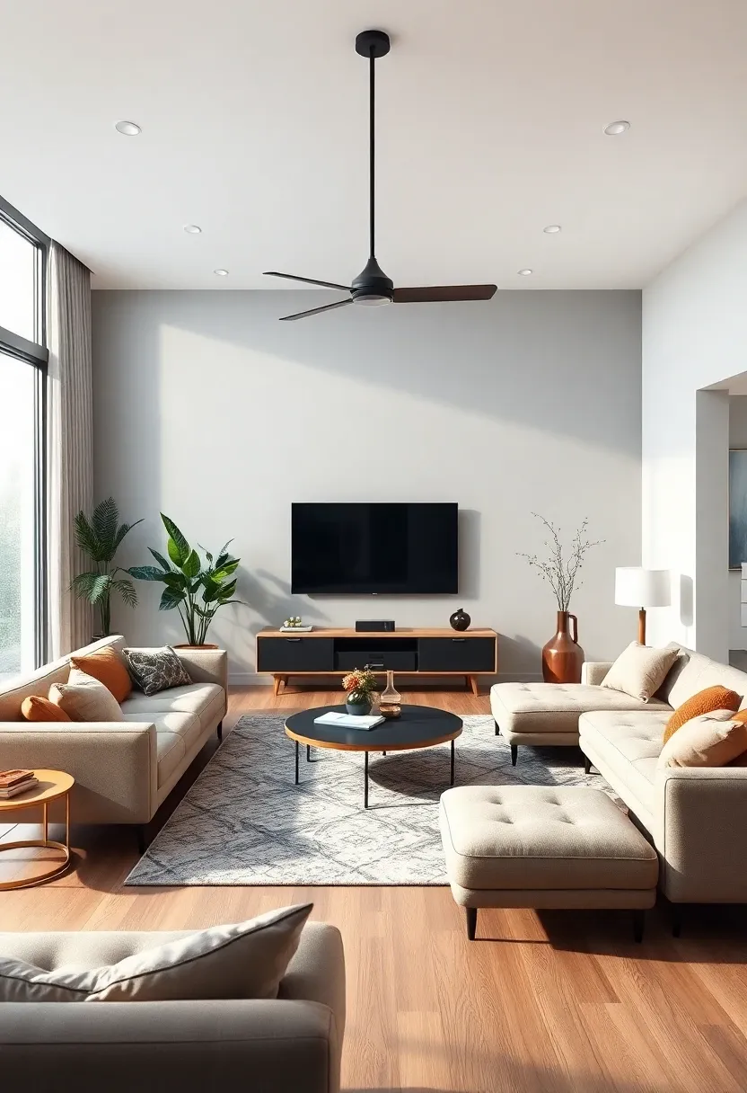 7. Open Concept Living: Seamlessly Integrating Your TV Room