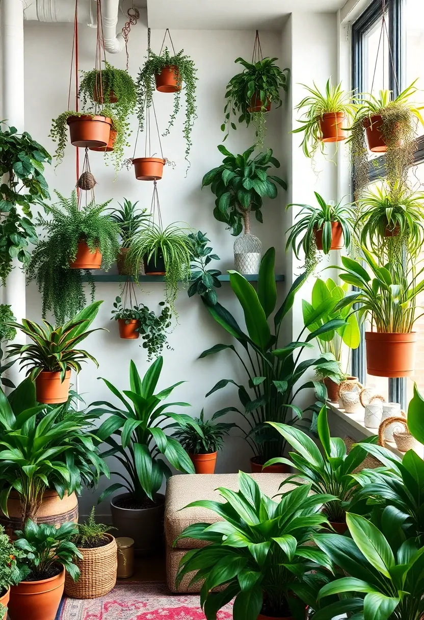 8. Adding Greenery: Indoor Plants that Thrive in Loft Apartments