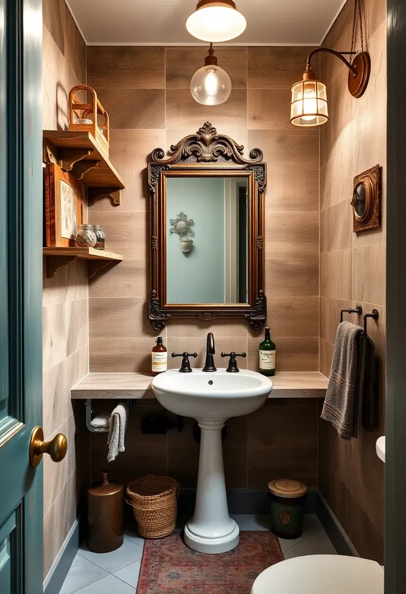 8. How Vintage Accessories Can Add Charm and Character to Your Powder Room
