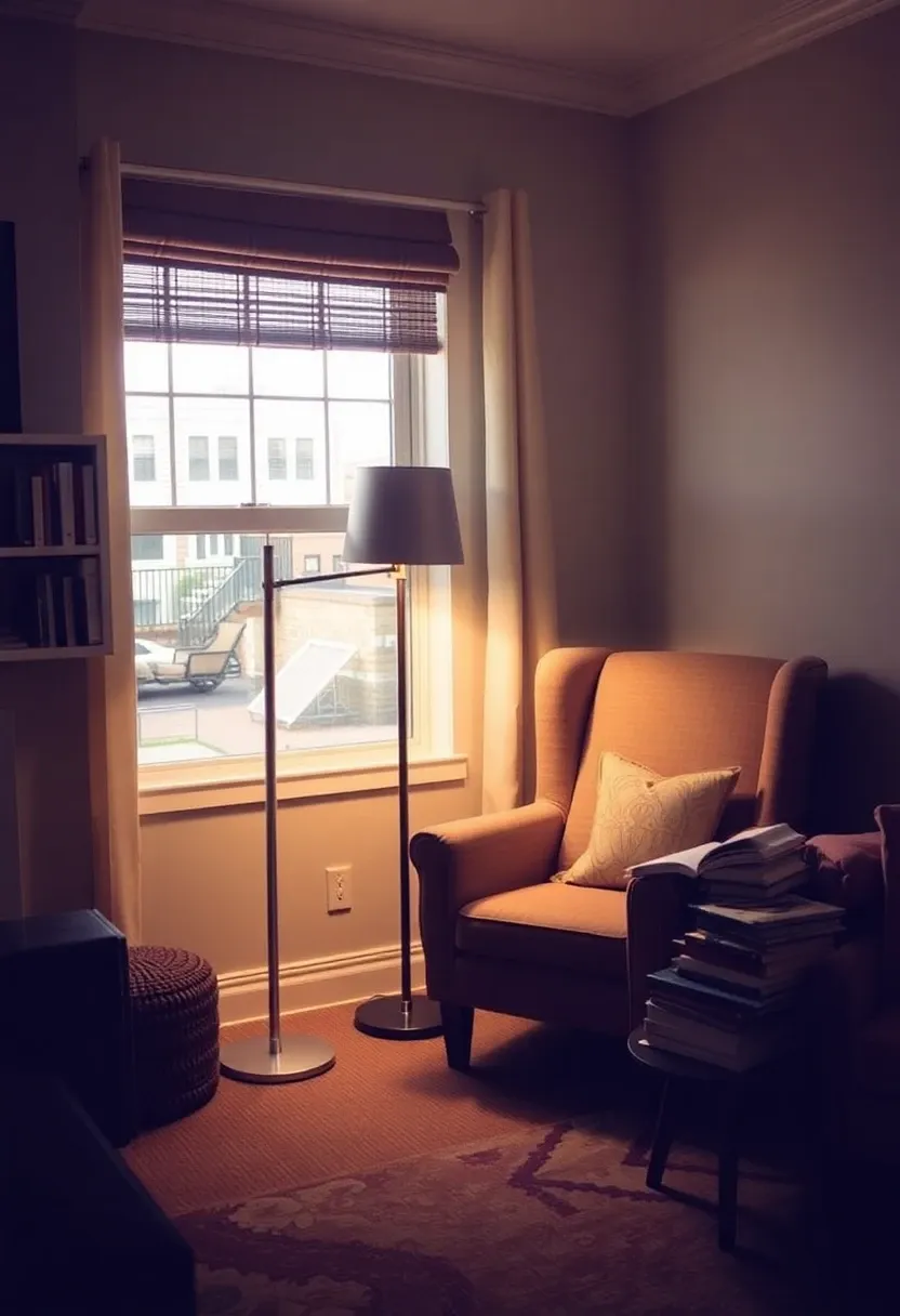 9. Create a Reading Nook with a Comfy Chair and Lamp: Your Personal Escape