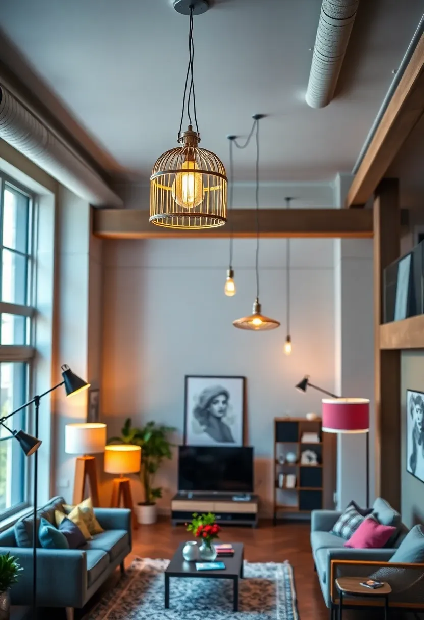 9. Lighting Magic: Creative Fixtures to Elevate Your Loft's Atmosphere