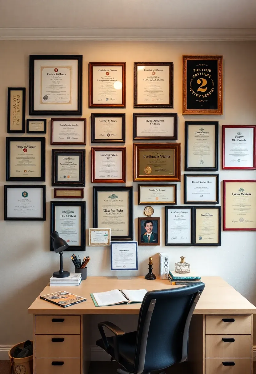 9. Personal Touch: Displaying Your Achievements and Inspirations