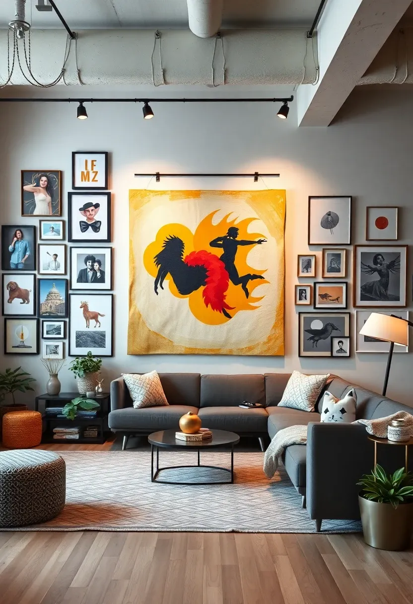 10. Personalized Art Displays: Making Your Loft Apartment Truly Yours