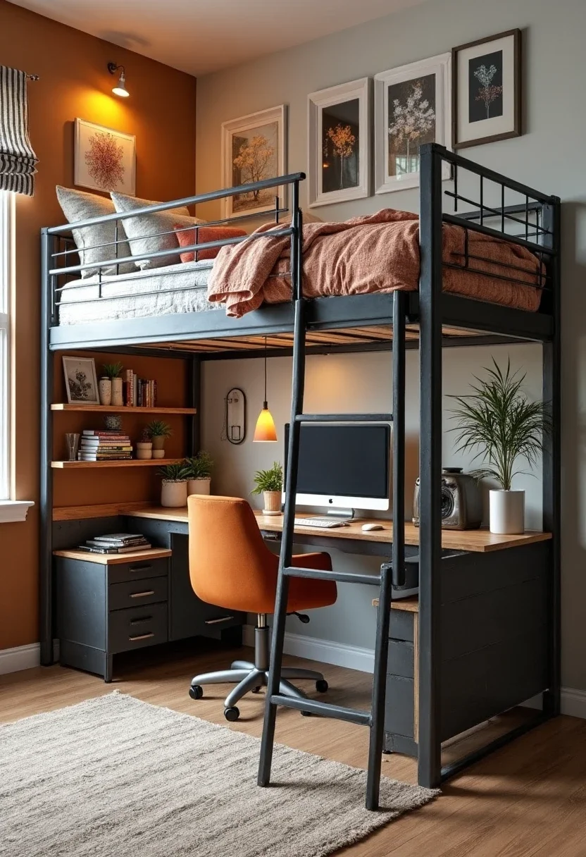 10. Loft Beds: Elevate Your Space with Stylish Functionality