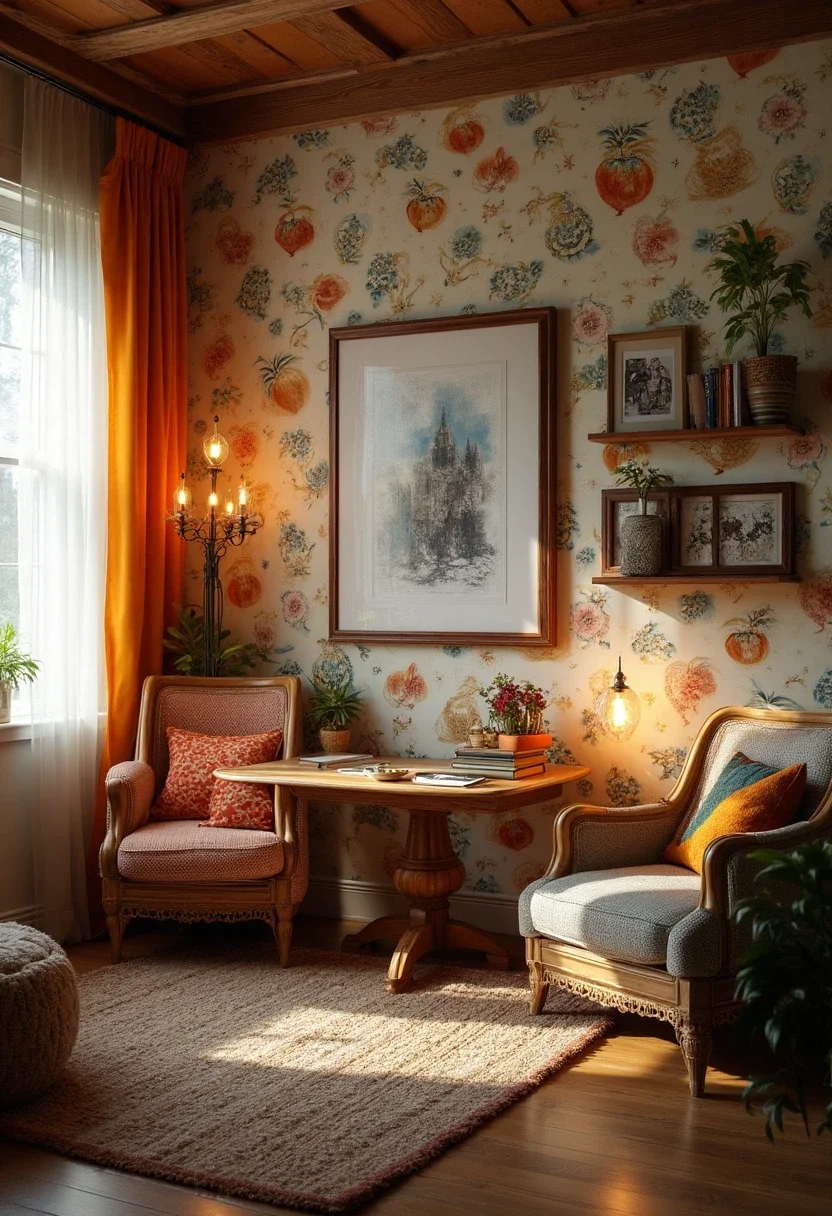 10. Creating a Cozy Nook with Friends-Themed Wallpaper: A Step-by-Step Guide