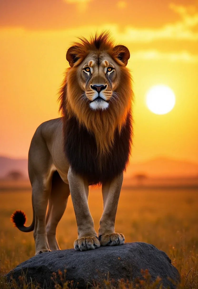 10. Animal Kingdom: Majestic Creatures to Inspire Bravery