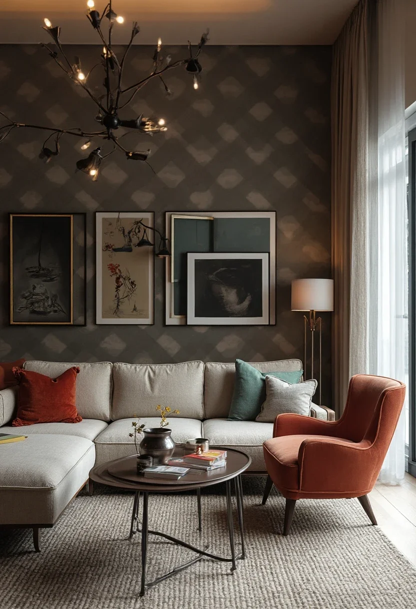 1. Embrace Bold Patterns for a Statement Wall