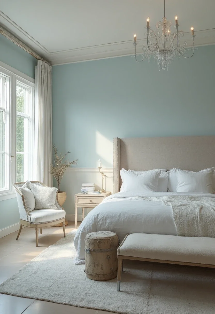 1. Serene Blues for a Calming Retreat