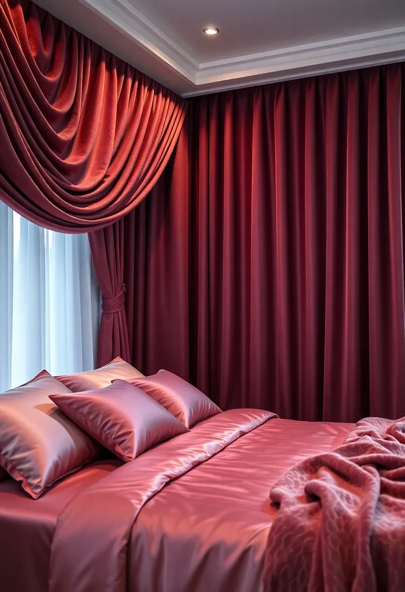 1. Opulent Fabrics and Textures