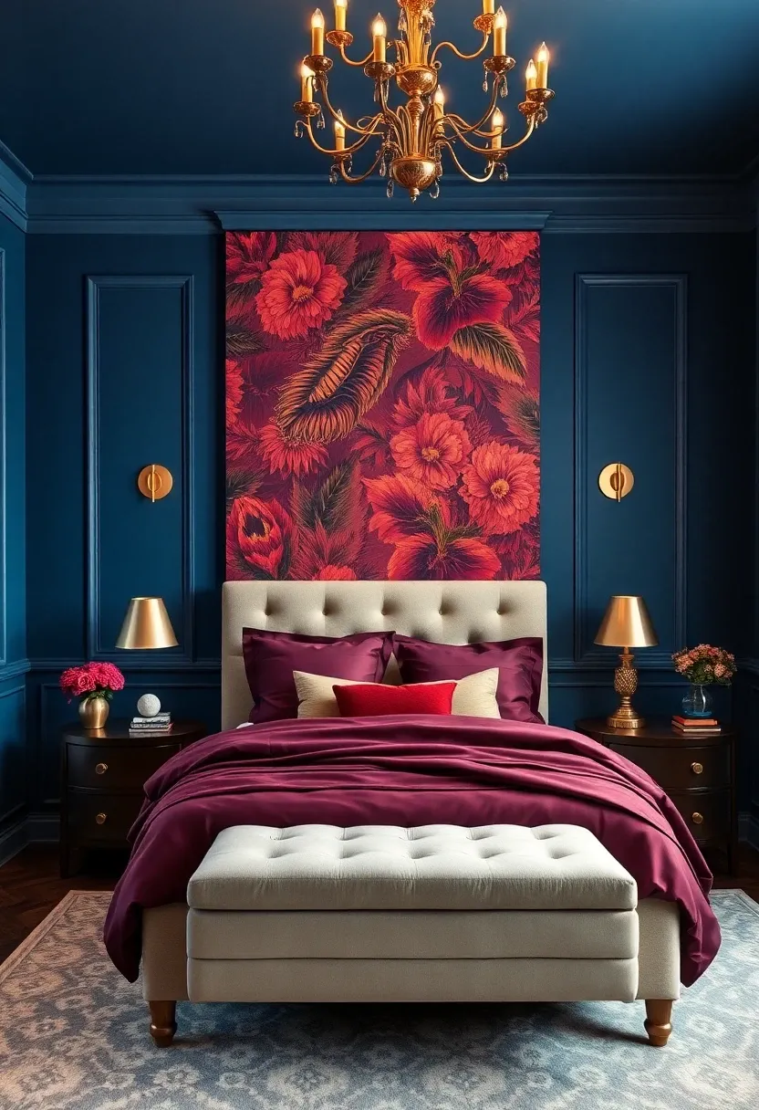 1. Embrace Deep Color Palettes