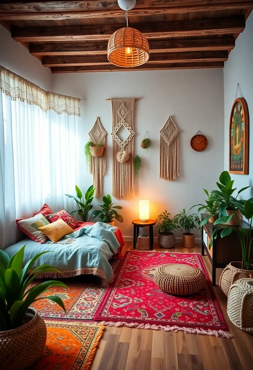 1. Boho Chic Retreat
