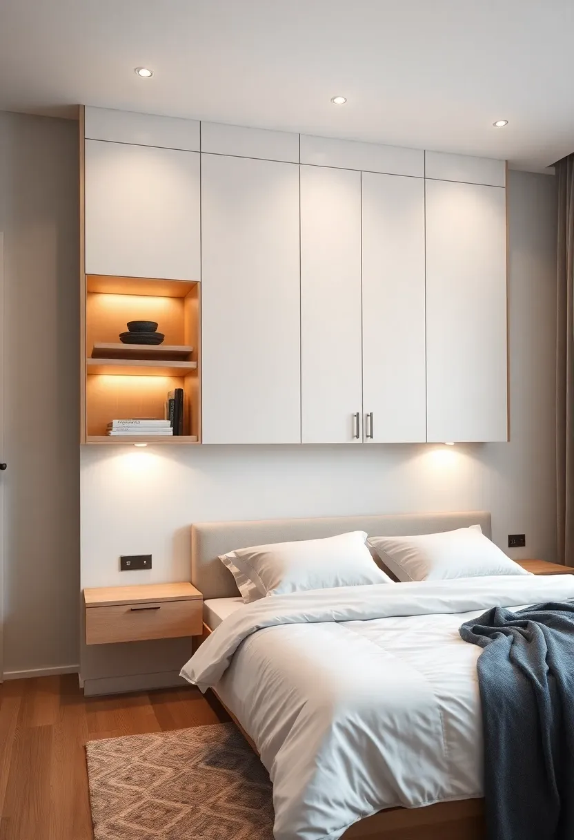 1. Floating Cupboards