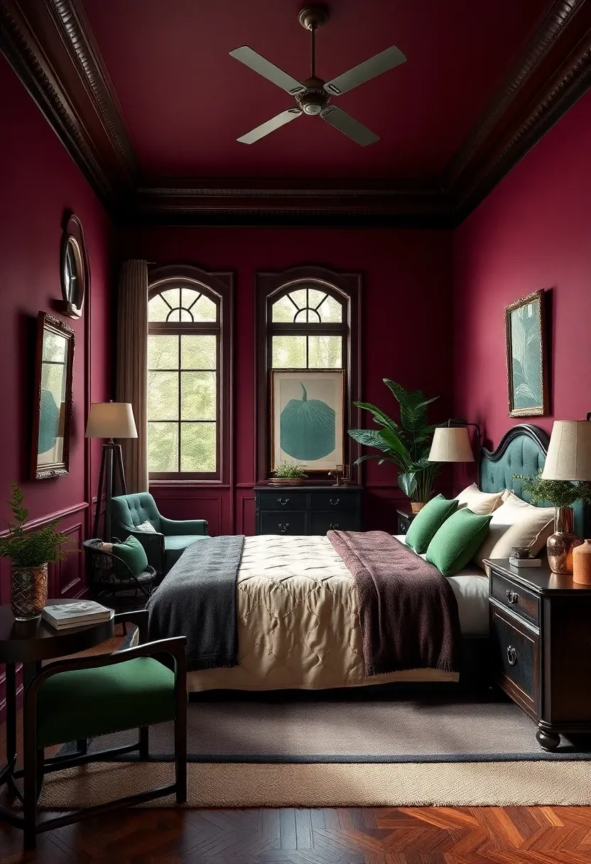 1. Embrace Deep Colors