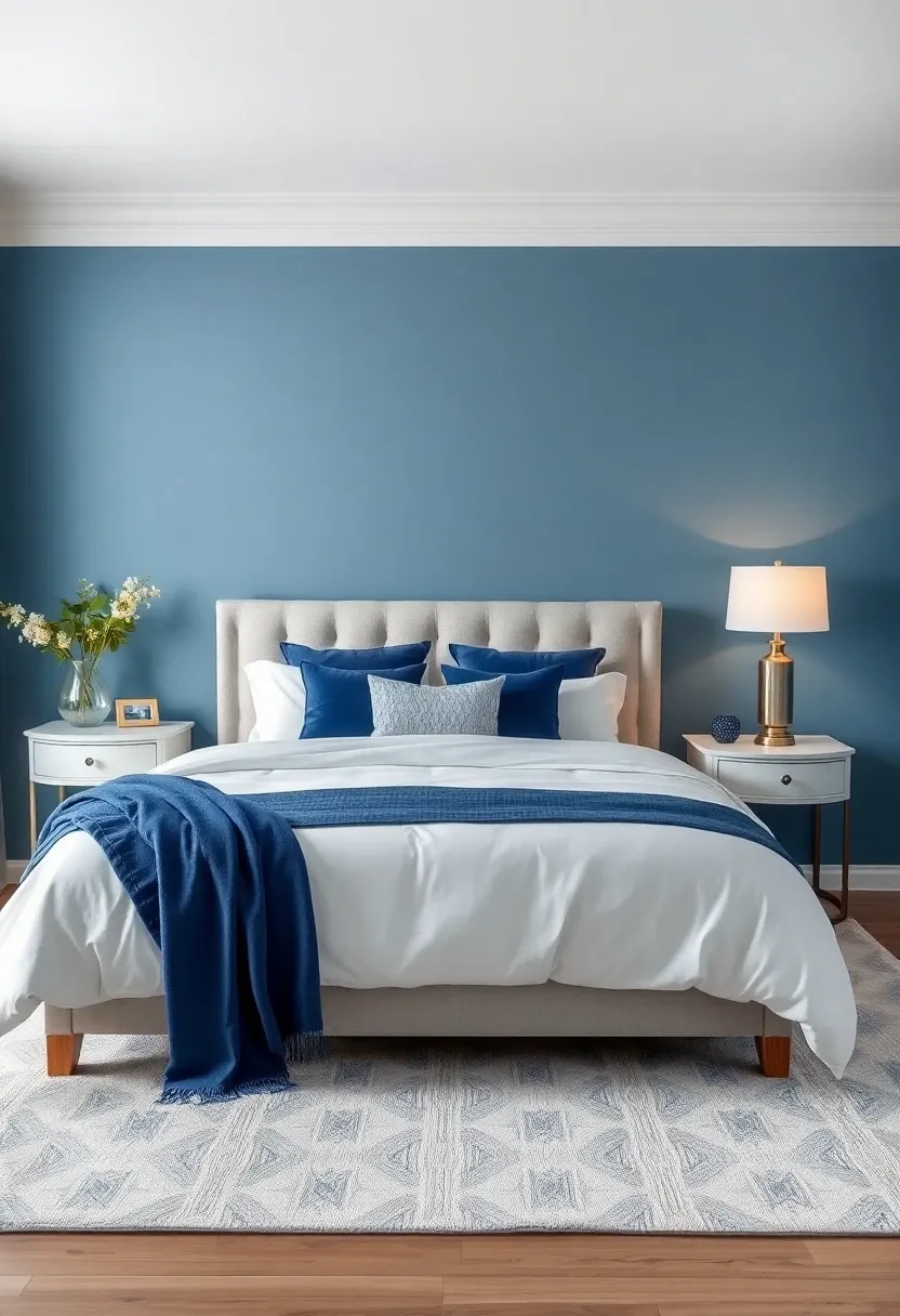 1. Serene Blues and Whites