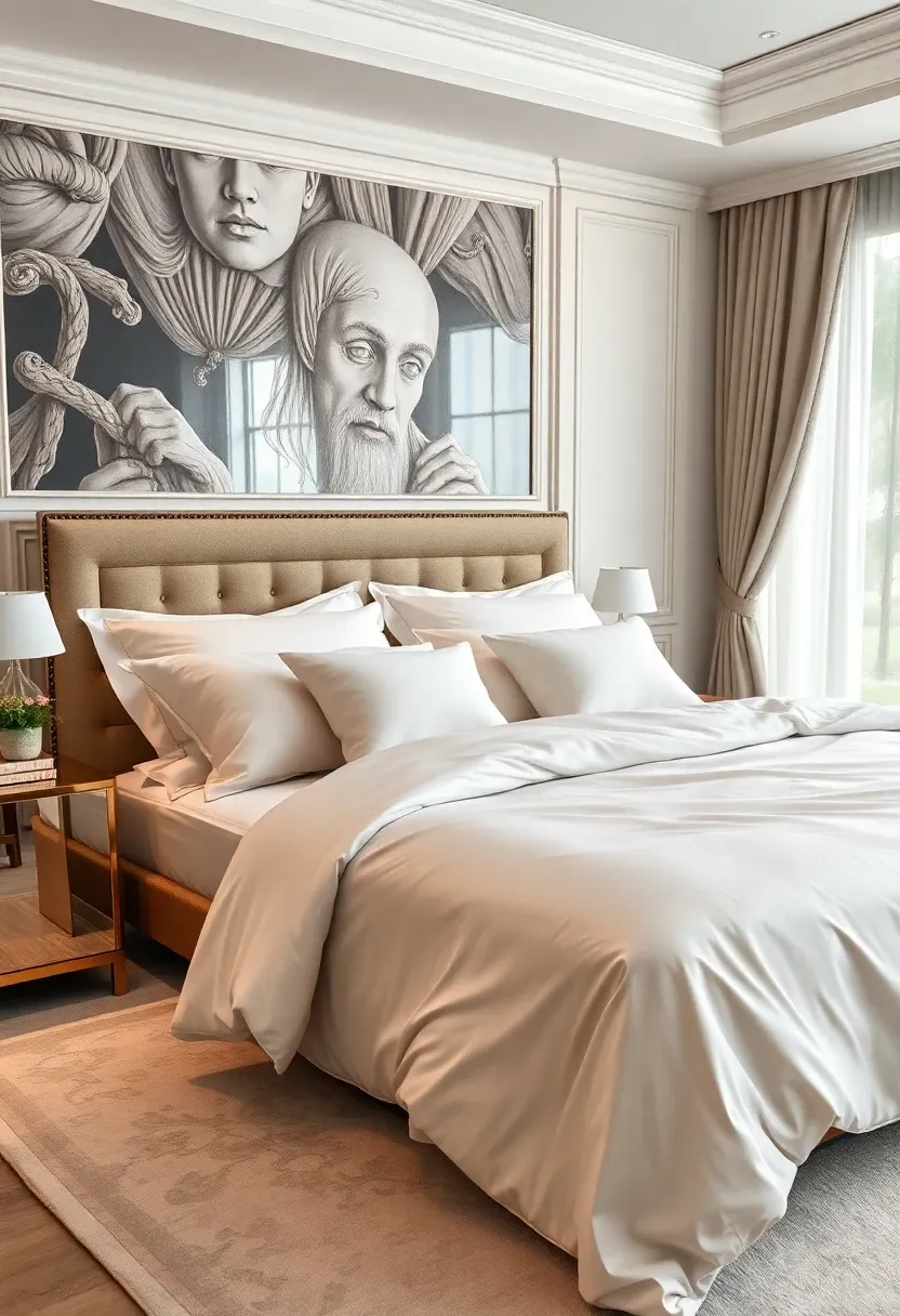1. Opulent Bedding Choices
