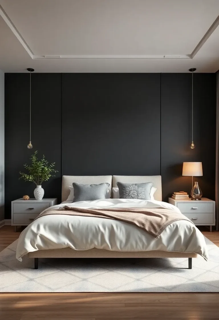 10 Stylish Ways to Elevate Your Black Bedroom Decor
