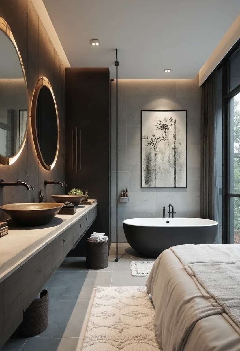 2. Modern Minimalism with a Bear Accent