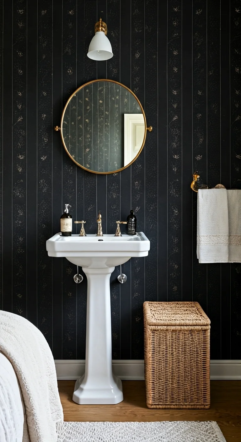 2. Playful Powder Rooms