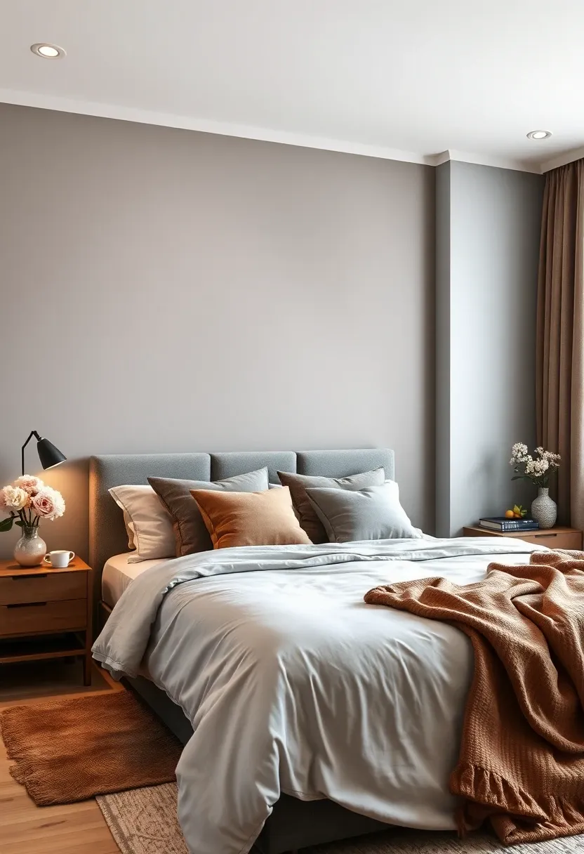 2. Warm Grey Accents