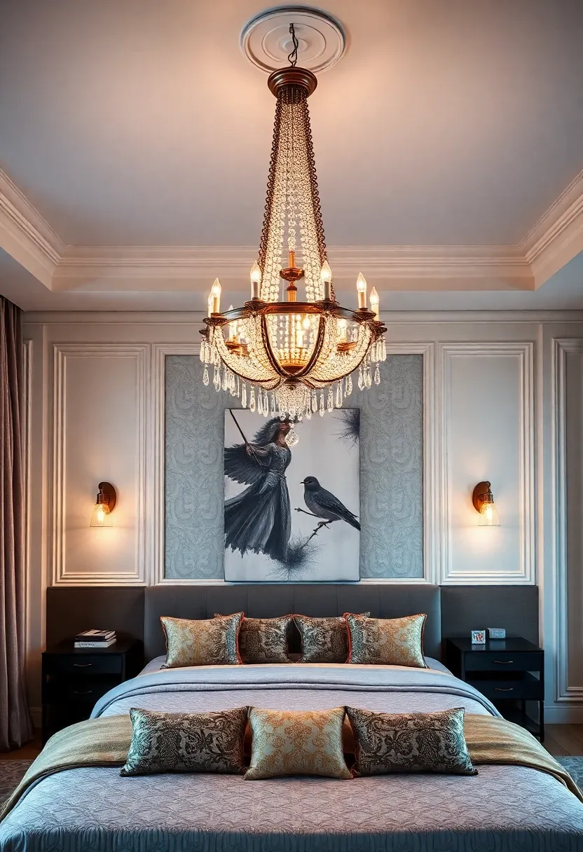 2. Lavish Lighting Fixtures