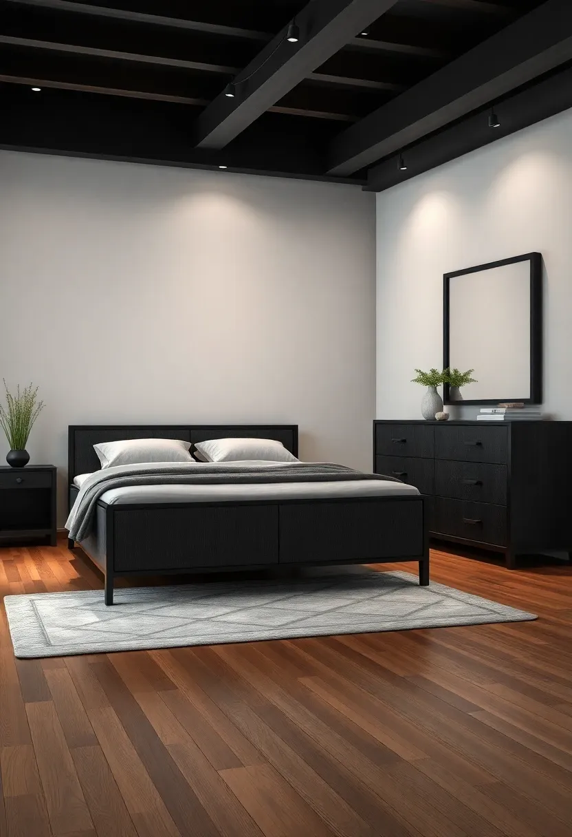 2. Chic Black Furniture