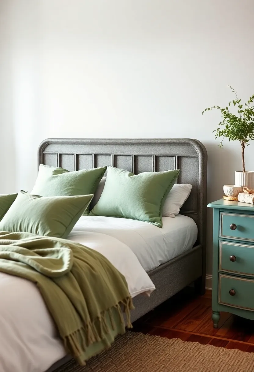 2. Sage Green Accents