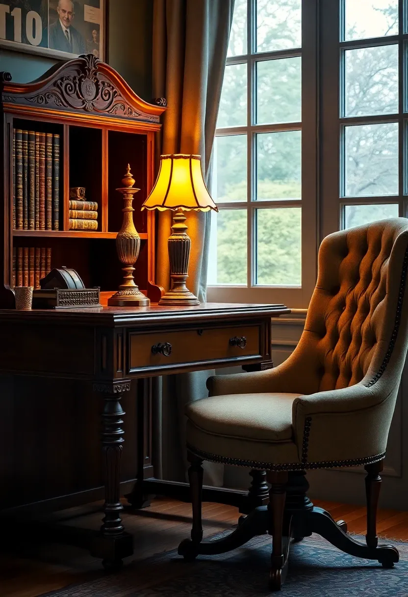 2. Incorporate Vintage Furniture