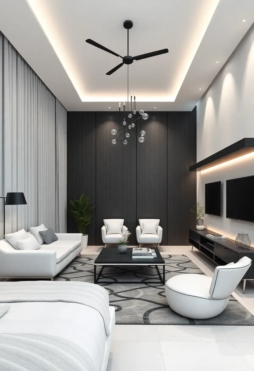 2. Modern Chic Retreat