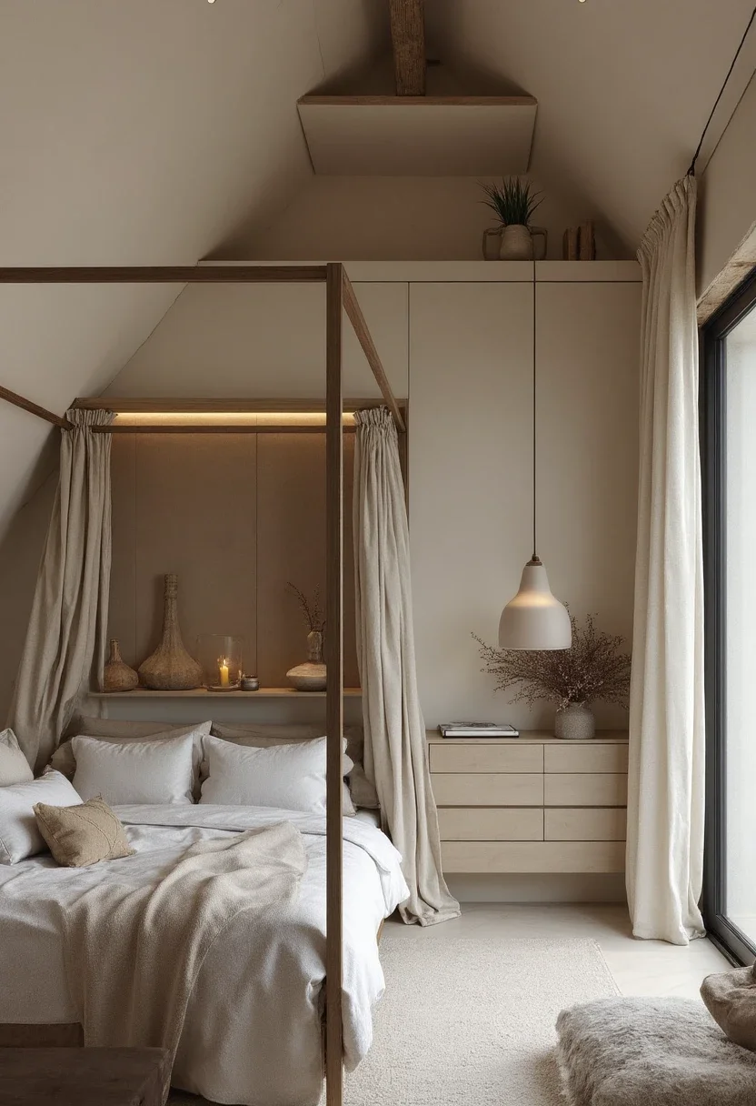 3. Create a Luxe Retreat with a Canopy Bed