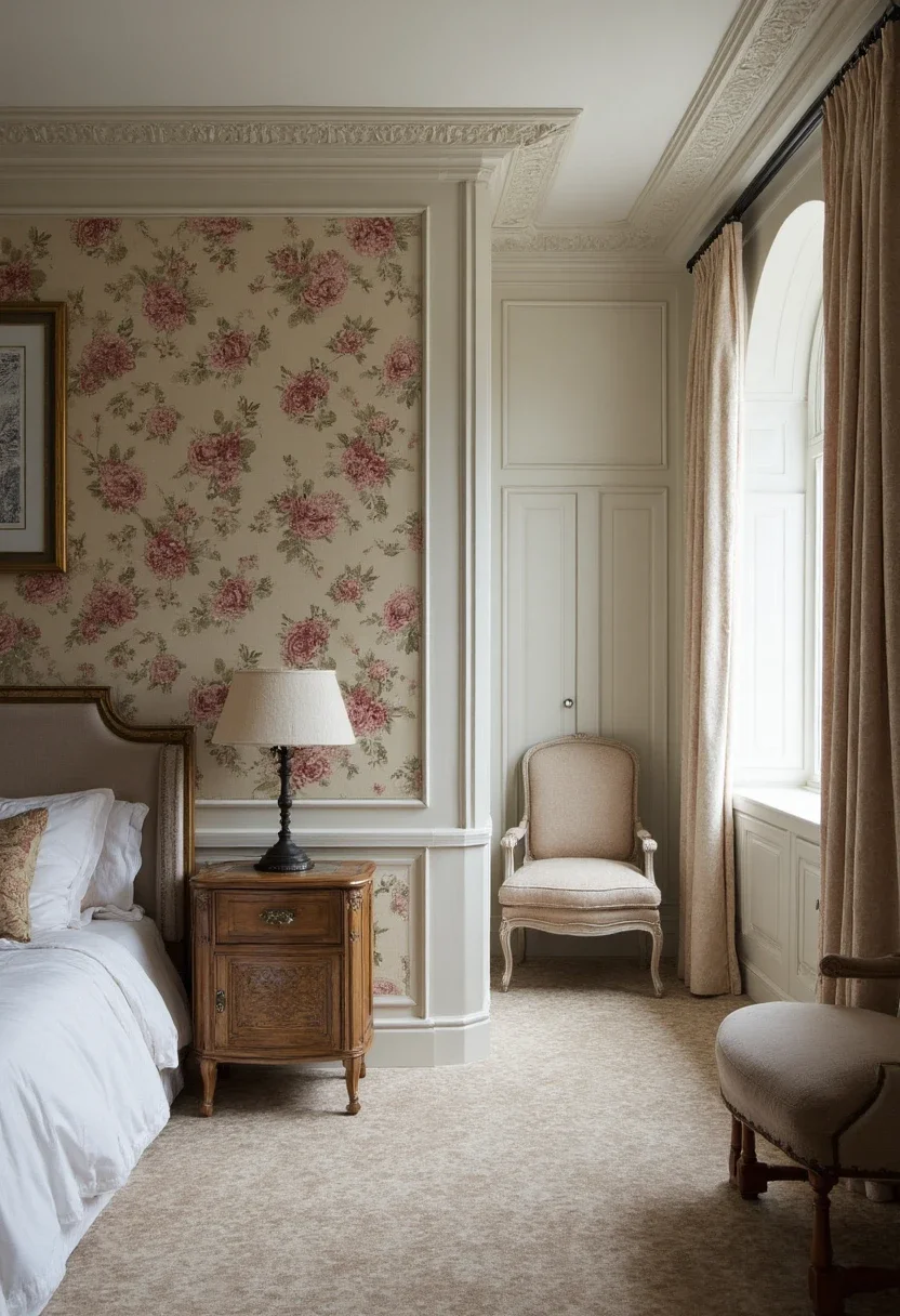 3. Add Elegance with Vintage Floral Prints