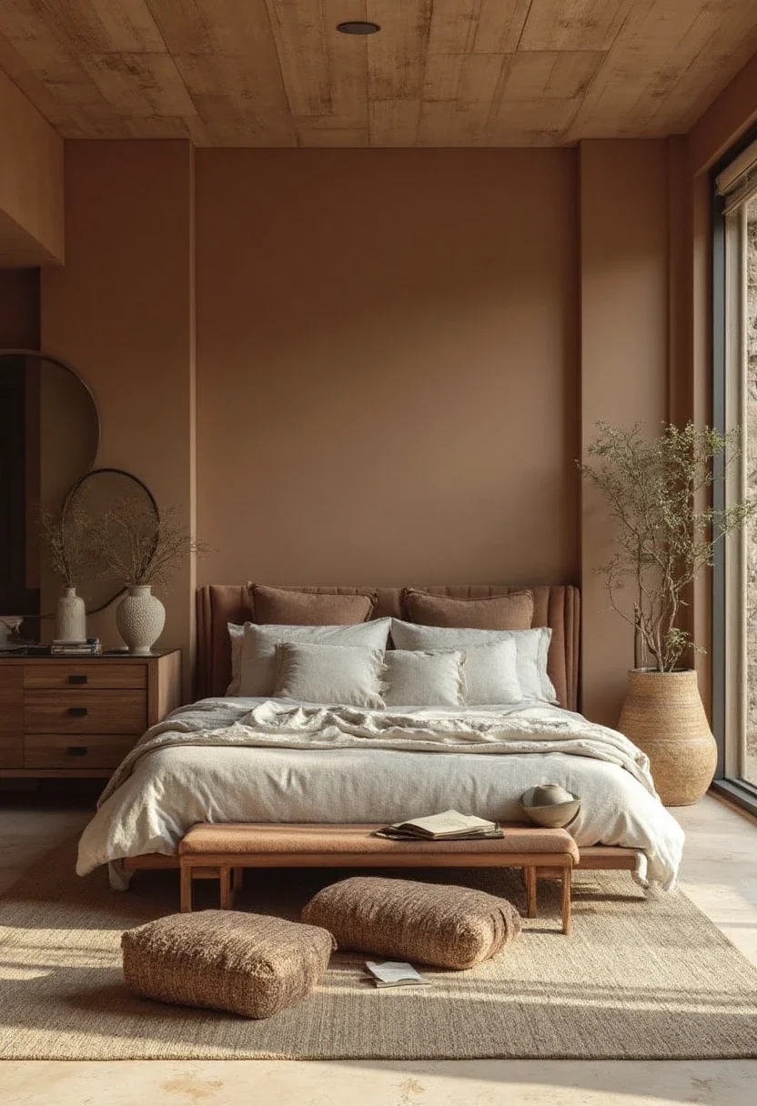 3. Inviting Earth Tones for a Cozy Ambiance