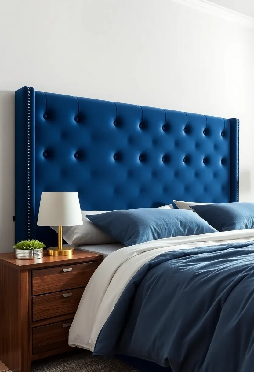 3. Navy Blue Furniture