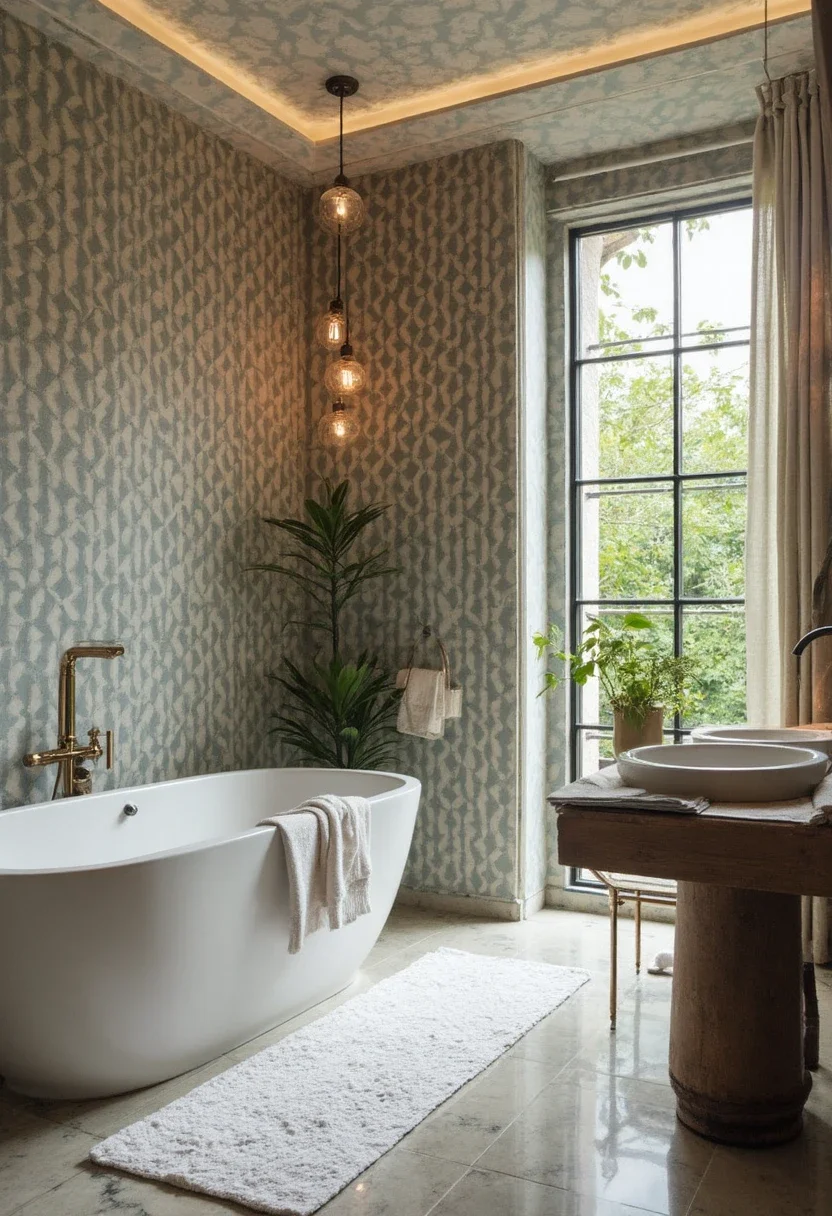 5. Play with Geometric Patterns for a Dynamic Look