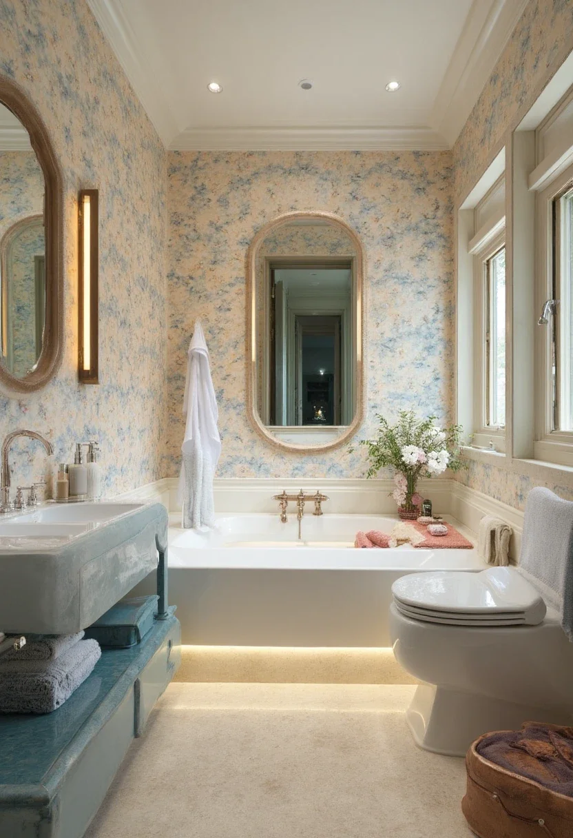 5. Refresh the Bathroom with Playful Accents