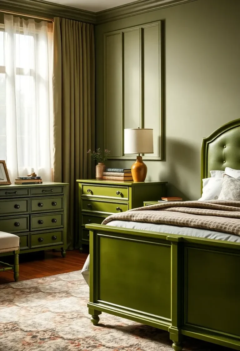10 Inviting Green Bedroom Ideas to Refresh Your Space