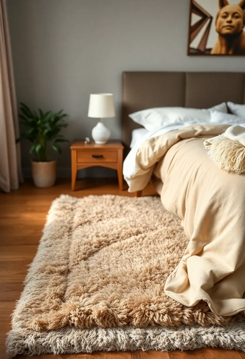 5. Incorporate Plush Rugs