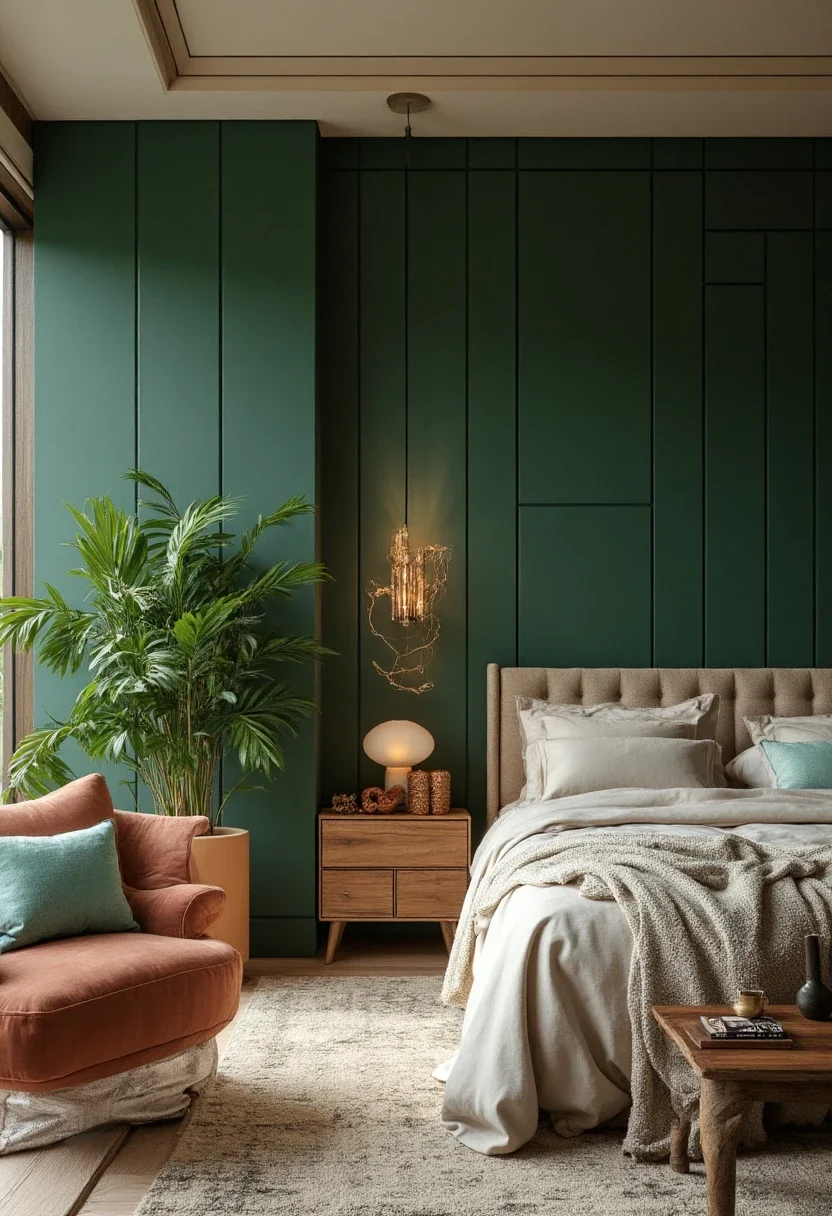 6. Tranquil Greens for a Natural Oasis