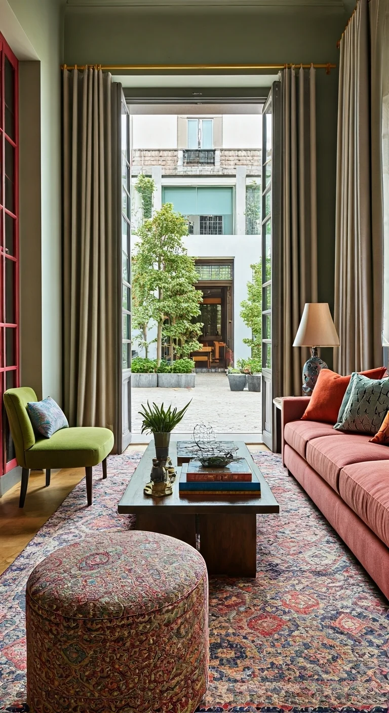 6. Vibrant Eclectic Flair